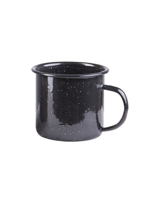 Mil-Tec WESTERN emajlirani lonček 350 ml, črn