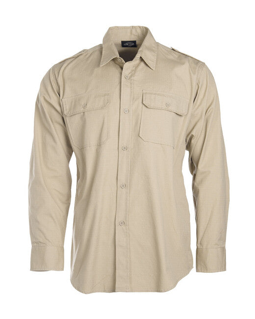 Mil-Tec TROPICAL srajca na gumbe, khaki
