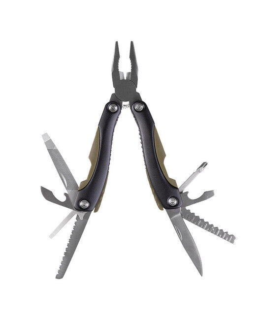 Mil-Tec multitool črna/zelena