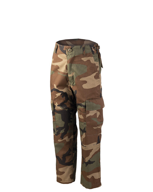 Mil-Tec US BDU hlače otroške, Woodland