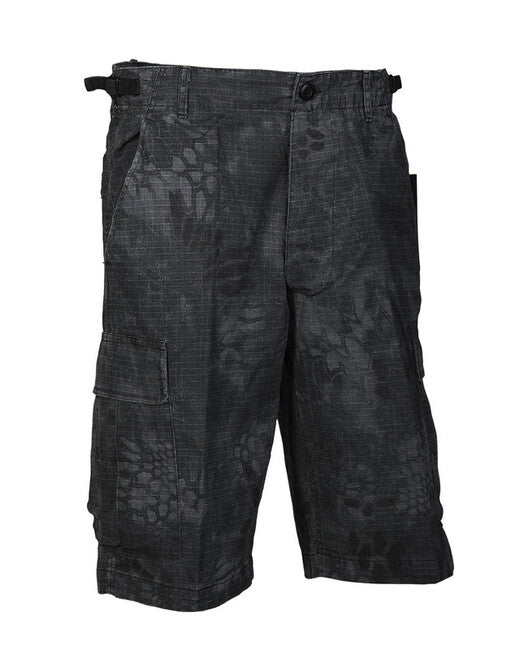 Mil-Tec BDU Shorts Rip-Stop Prewashed Mandra Night