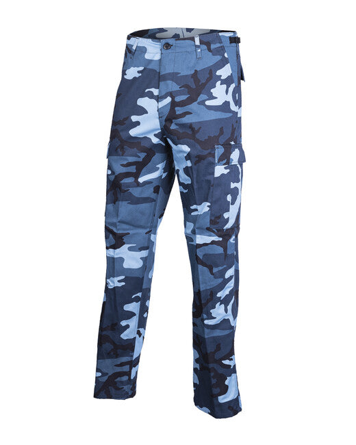 Mil-Tec US BDU RANGER hlače, sky blue camo