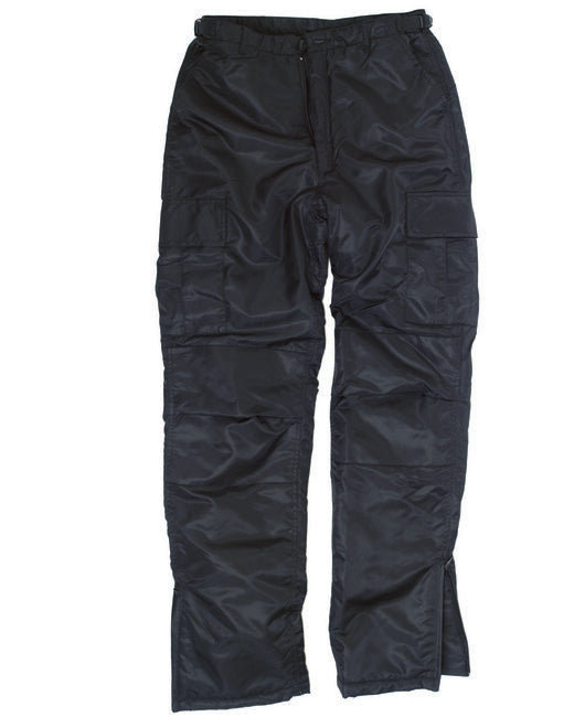 Mil-Tec US MA1 THERMO toplotne črne hlače