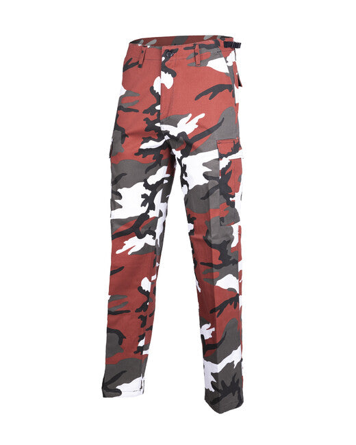 Mil-Tec US BDU typ RANGER hlače, red camo