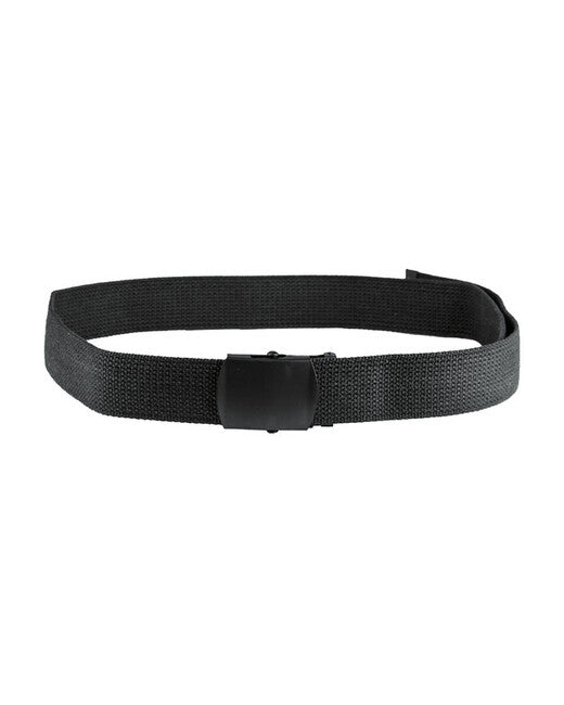 Mil-Tec pas US s črno zaponko 38mm, črn