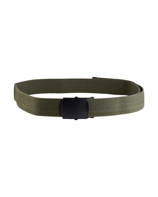 Mil-Tec US pas s črno spono 38mm, olivno zelen