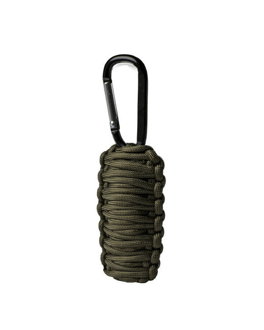Mil-Tec paracord komplet za preživetje, olivno zelena, majhna