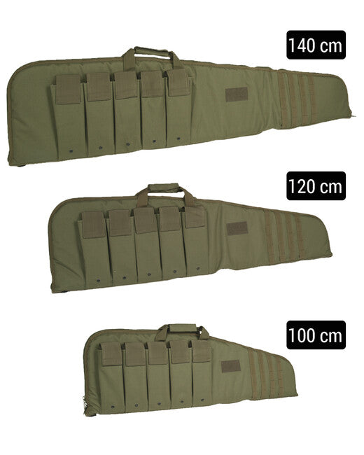 Mil-Tec Modular Rifle Case with Strap 100 cm, Olive