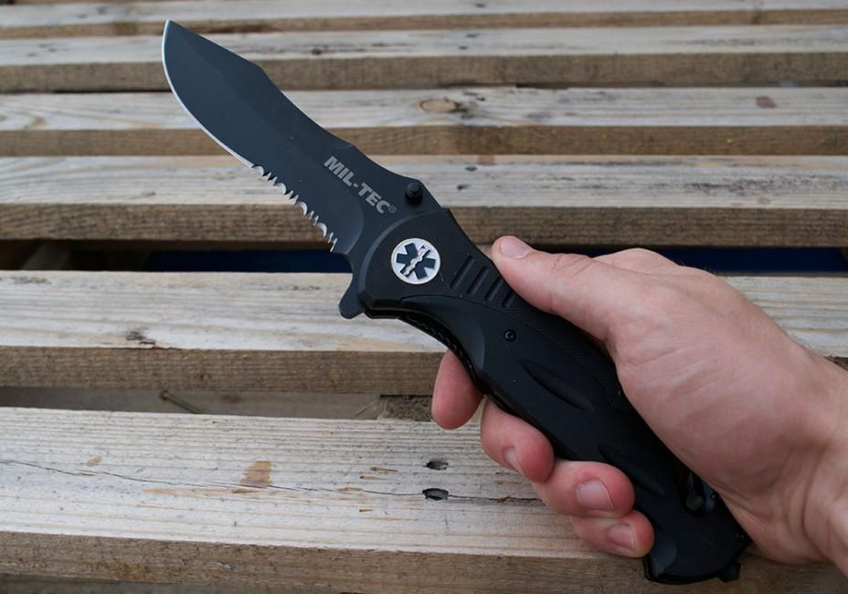 Mil-Tec Medical preklopni nož 440/G10, 27,5cm
