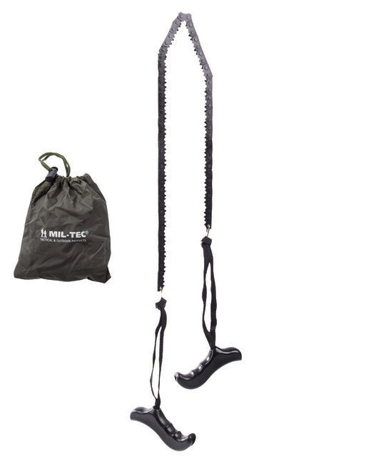 Mil-Tec veriga žaga z ročaji in tokom, 73cm