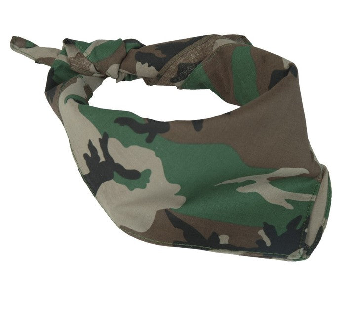 Mil-Tec bandana ruta, woodland
