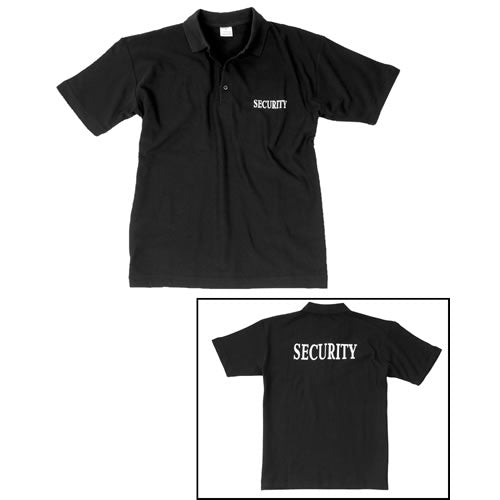 Mil-Tec SECURITY polo majica, črna
