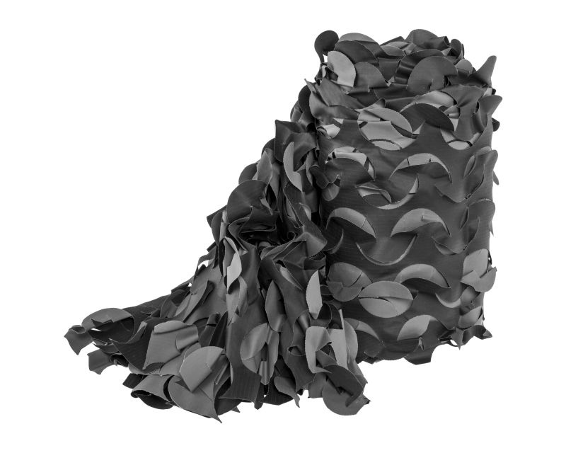 Mil-Tec PRO CRAZY CAMO maskirajoča mreža 2.4x3m, črna