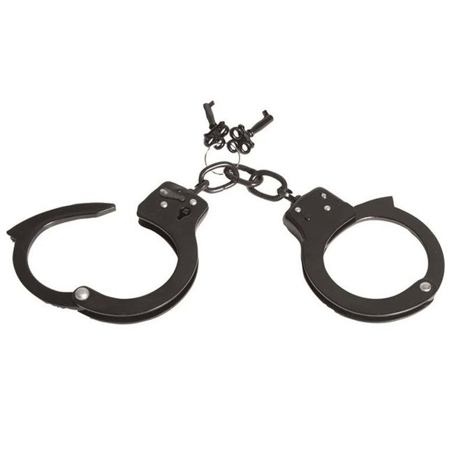 Mil-Tec Single Lock lisice s verižico, črne
