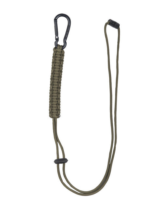 Mil-Tec paracord vrv z vponko, olivno zelena