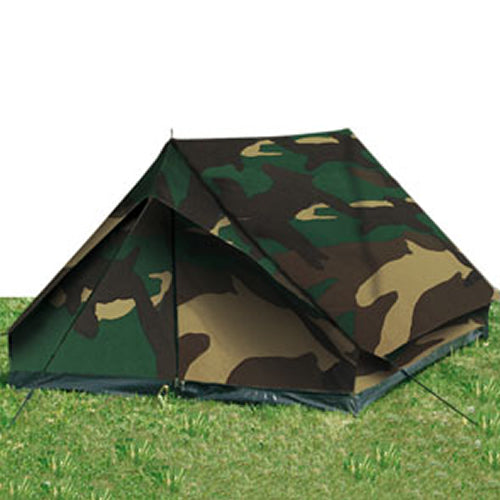 Mil-Tec MINI PACK SUPER šotor za 2 osebi, Woodland
