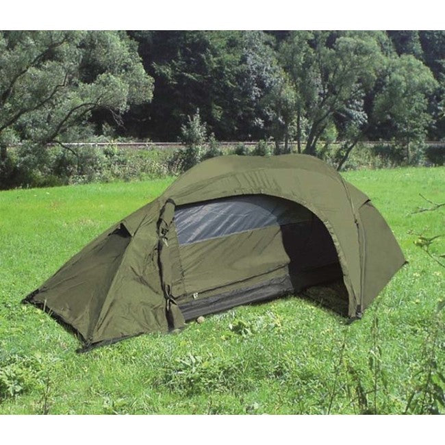 Mil-Tec Šotor "Recom" za 1 osebo, olivno zelen, 240 x 135 x 85cm