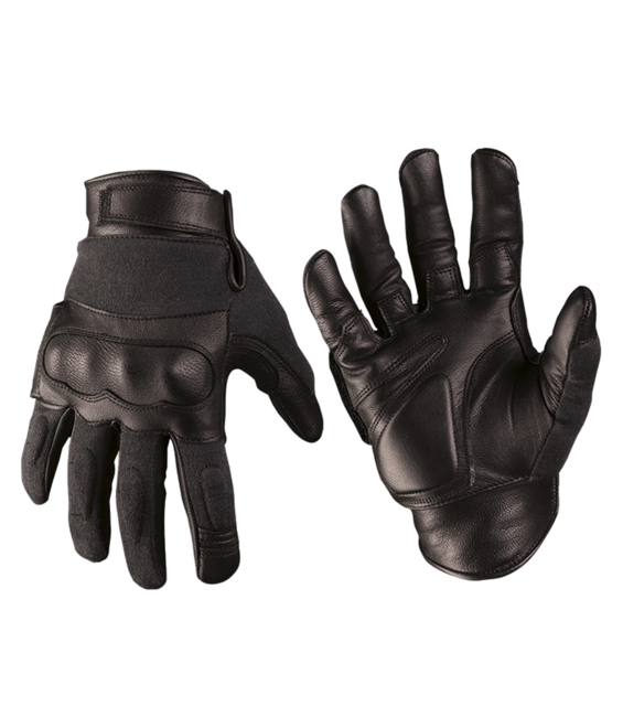 Mil-Tec rokavice taktične usnjeno/kevlar