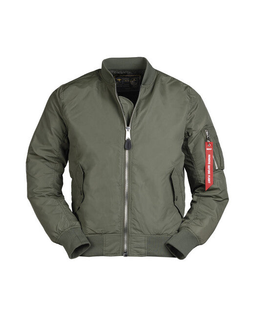 Mil-Tec US MA1 tenka bomber jakna, olivno zelena