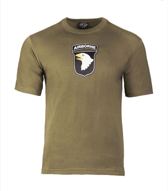 Mil-Tec airborne majica, olivno zelena