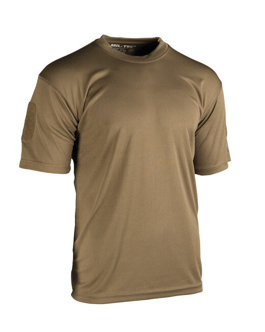 Mil-Tec QUICK DRY majica taktična kratkih rokavov, coyote
