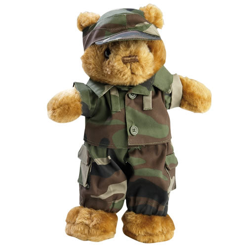 Mil-Tec uniforma za majhnega plišastega medvedka cce camo