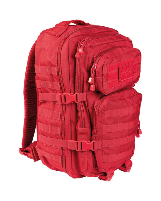 Mil-Tec US Assault Large Backpack, Red, 36L