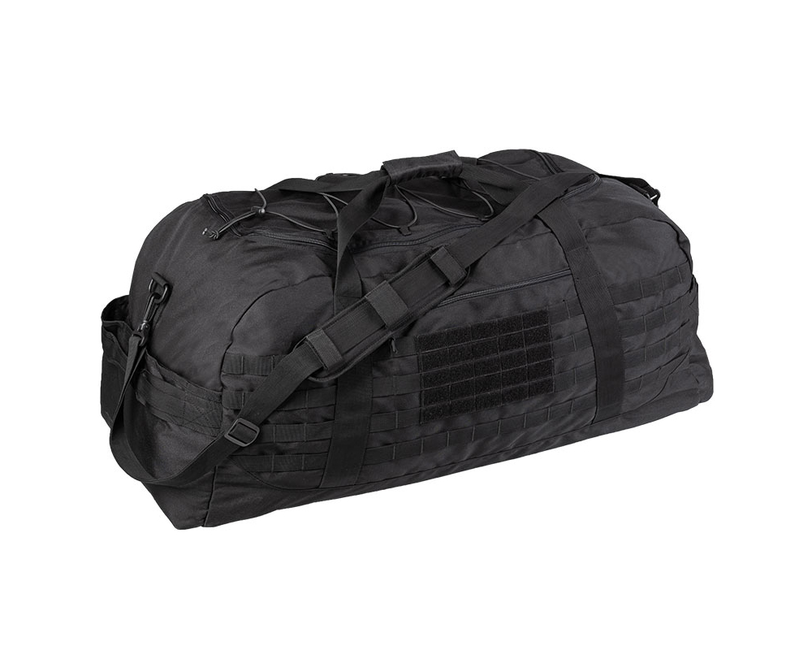 Mil-Tec Combat velika torba čez ramo 105l, črna
