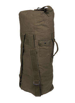 Mil-Tec US Duffle Bag with Two Straps, Olive 75L