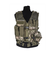 Mil-Tec USMC Αμάνικο Γιλέκο Τακτικό με Ζώνη, Multitarn