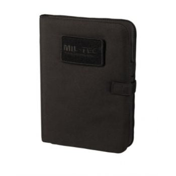 Mil-Tec Medium velik taktičen zvezek, črn