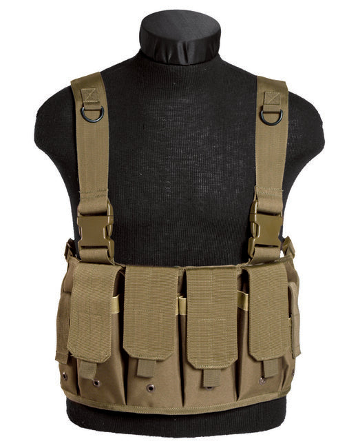 Mil-Tec MAG CHEST RIG telovnik taktični, coyote
