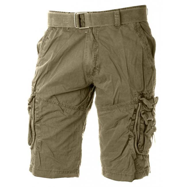 Mil-Tec Vintage kratke hlače Prewash, olivno zelene