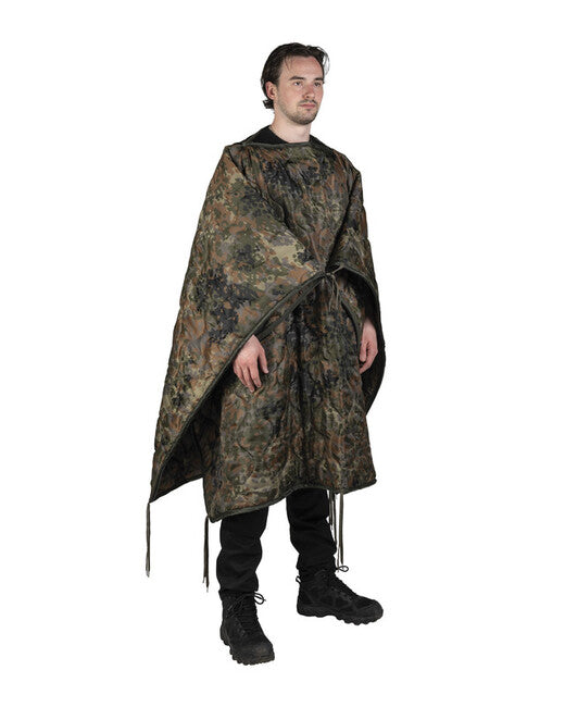 Mil-Tec termo vložek v ponjavo flecktarn, 210 x 150 cm