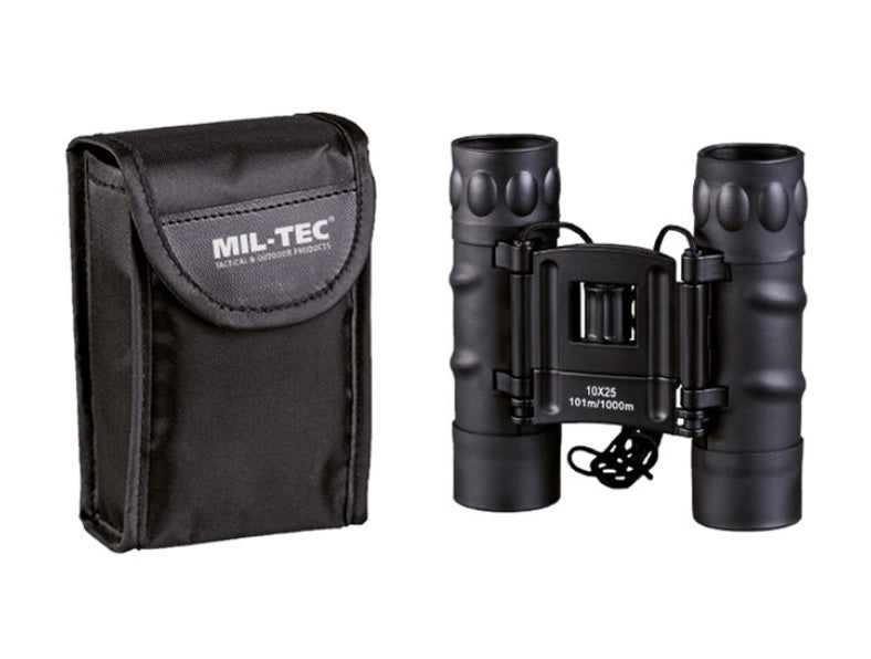 Mil-Tec Gen.II 10x25 dalekozor, črn