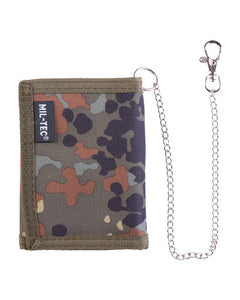Mil-Tec denarnica z verižico, flecktarn