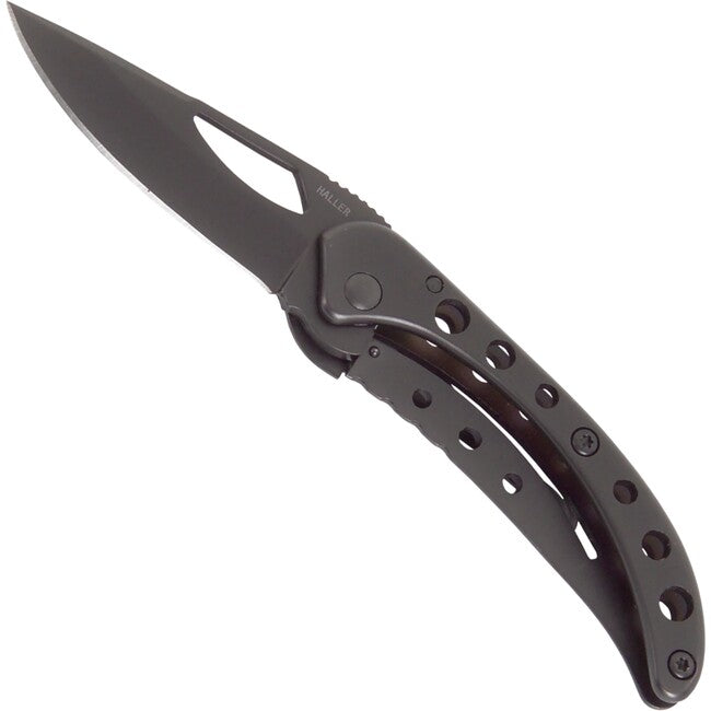 Haller Minitame M Clip Pocket Knife, 420RSF