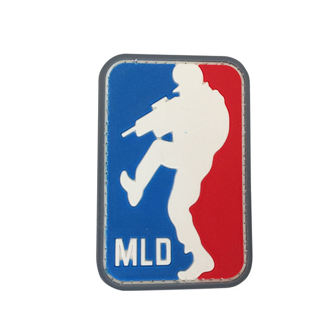 WARAGOD MLD-Major League DoorKicker našitek PVC Patch, bel