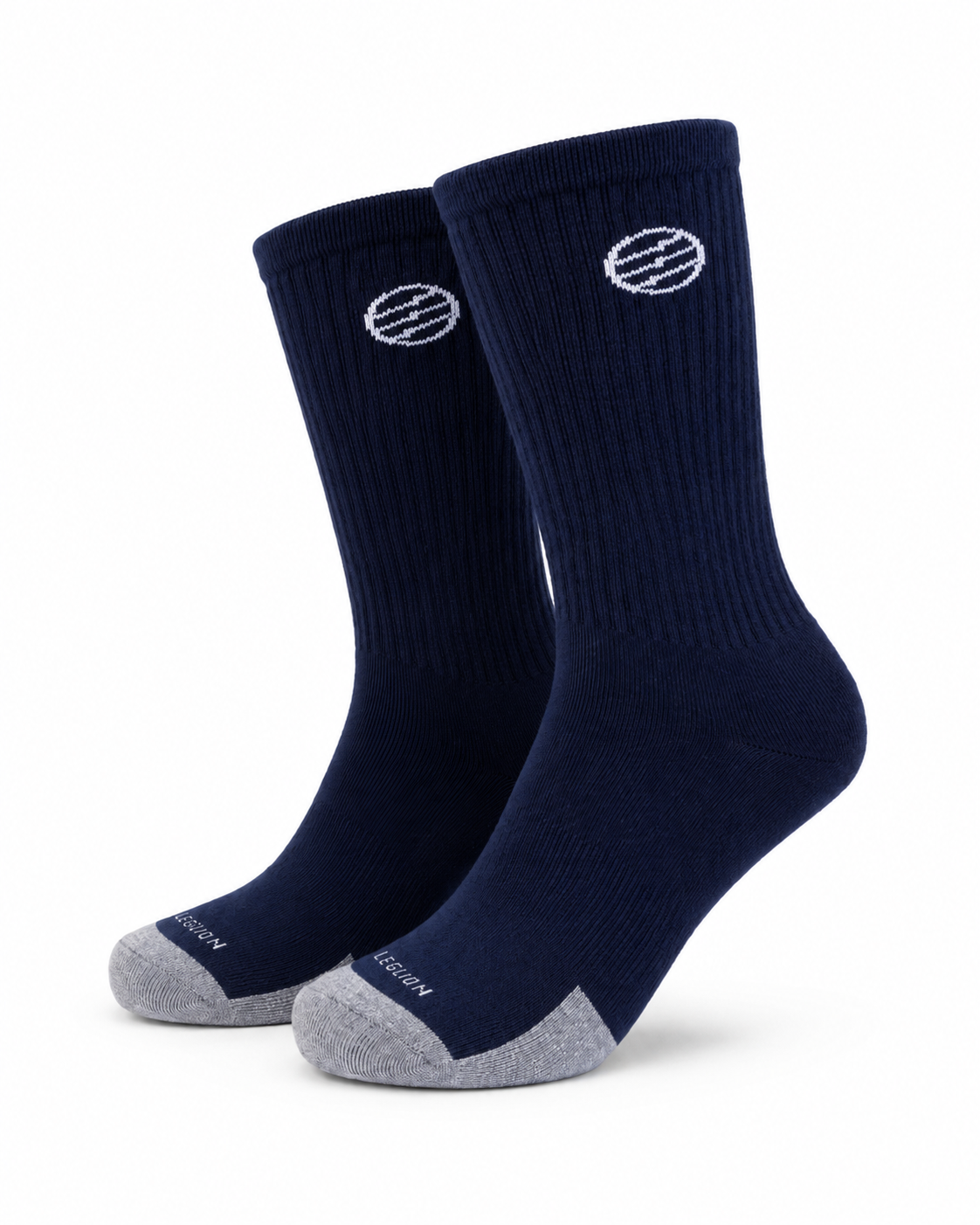 Leguon Aegon Merino Lite socks, blue