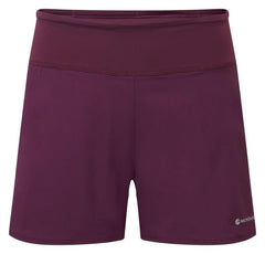 Montane Slipstream 4 women's shorts, burgundy