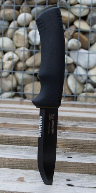 Mora of Sweden Bushcraft SRT nož, črn