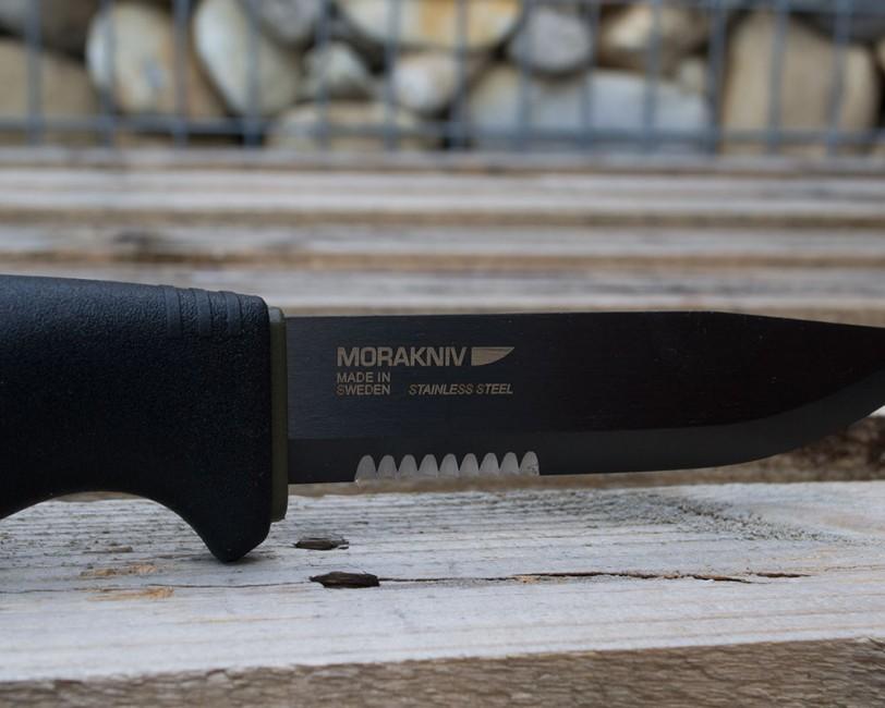 Mora of Sweden Bushcraft SRT nož, črn