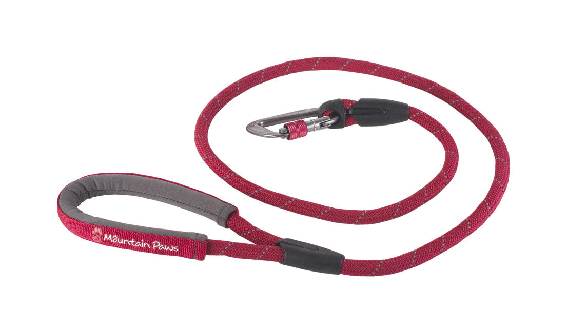 Mountain Paws Rope Lead povodec, rdeče