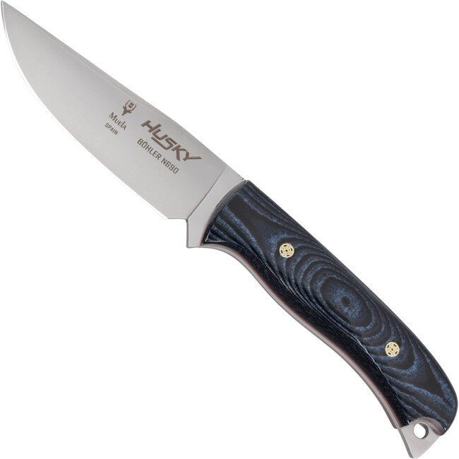 MUELA Huksy nož s fiksnim rezilom Micarta