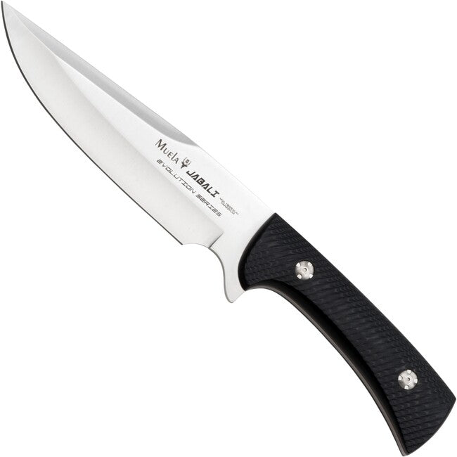 MUELA Jabali nož s fiksnim rezilom Micarta, črn
