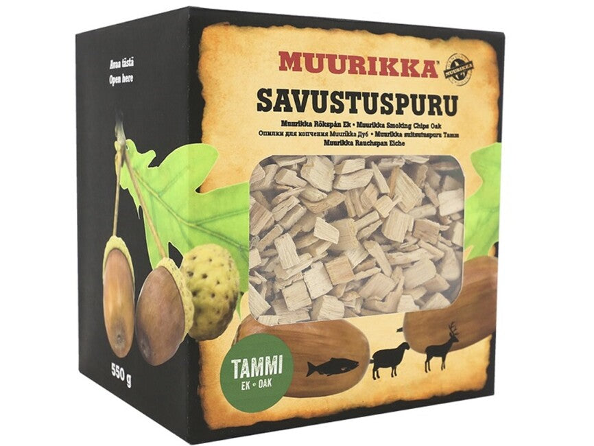 Muurikka cepki za kajenje hrast, 550g