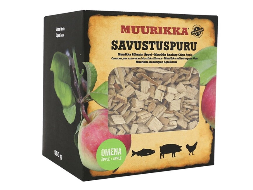 Muurikka duda sadna lesena drva, jabolko, 550g