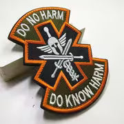 WARAGOD Do No Harm The Vintage Totem Legion Symbol 02 κεντημένο σήμα