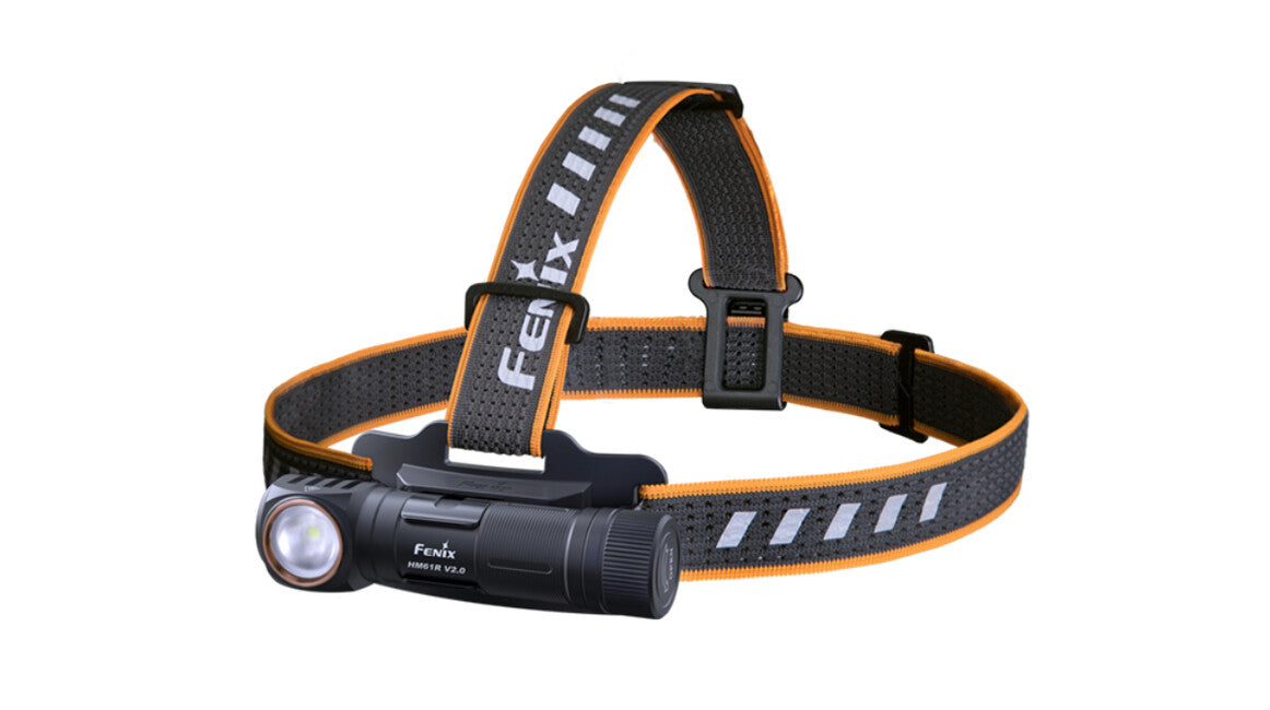 Fenix HM61R Amber V2.0 čelovka, nabíjateľná