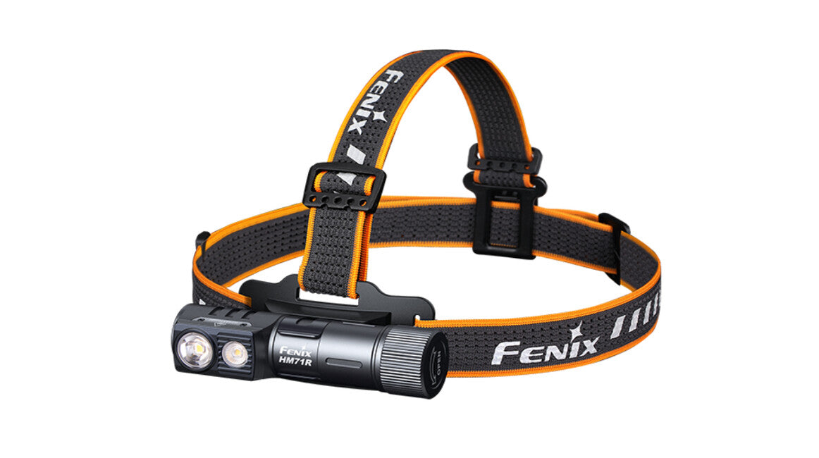 Fenix HM71R naglavna svetilka polnilna